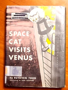 Space Cat Visits Venus With Dust Jacket VG Hardback 1955 - Picture 1 of 6