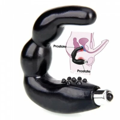 DILDO uomo vibratore Stimolatore prostata sesso anale sex TOY SADOMASO anal sexy - Immagine 1 di 4