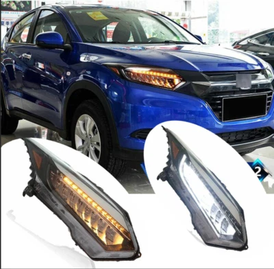 For Honda HR-V Vezel 2015-18 Led Headlight Lamp Assembly Hi/Low Beam Corner Lamp Foto 1 de 4