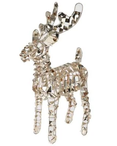 Rentier Weihnachtsbeleuchtung LED 47 cm Leuchtfigur Weihnachten Dekoration Deko - Bild 1 von 4