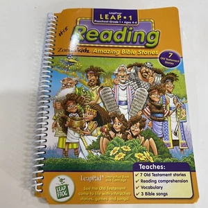 Nuevo cartucho módulo de lectura Leap Pad y libro sellado historias bíblicas sin usar en paquete LeapPad - Imagen 1 de 4