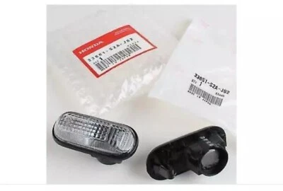 Genuine Honda OEM Civic EG Integra DC2 Clear Side Turn Marker Lamp Light Set Foto 1 de 4