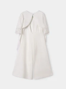 JUMPSUIT ANZUG ZEREMONIE MÄDCHEN ABEL UND LULA MAJORAL 5258 WEISS ORIGINAL PE 2024 - Bild 1 von 3