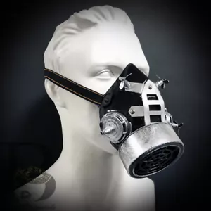 Halloween Ventilator Mouth Mask Cosplay Steampunk Costume Prop Masquerade Masks - Picture 1 of 1