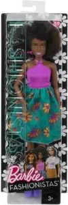 RARE Barbie Fashionistas Afro Hair & Floral Skirt Toy Doll - Brand New - Picture 1 of 21