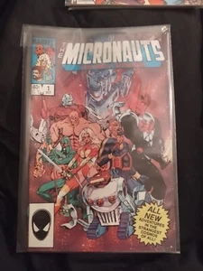 1984 THE MICRONAUTS THE NEW VOYAGES #1 MINT CONDITION FIRST ISSUE MARVEL COMIC - Bild 1 von 2