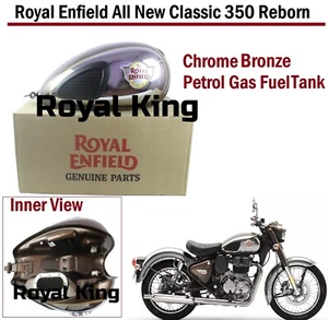 Royal Enfield NEW CLASSIC 350 "Serbatoio benzina bronzo cromato" - Foto 1 di 11