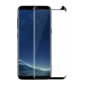 3D Vetro Protettivo Adesivo Per Samsung Galaxy S8 Plus Pellicola Full Curved 9H - Foto 1 di 4