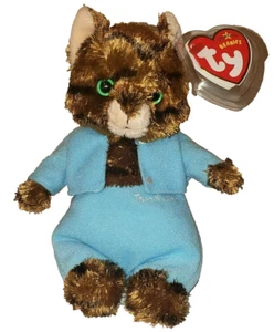 TyBeanie Baby TOM KITTEN Cat (Beatrix Potter)(UK Exclusive) NEW MWMTs Plush Toy - Picture 1 of 9