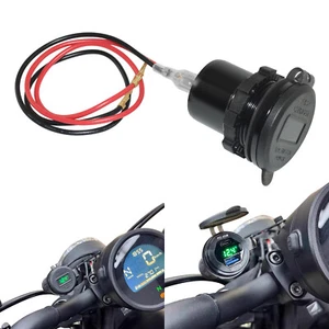 Dual USB Charger Port Adapter Phone Fast Charging For YAMAHA PG1 PG-1 2023-2025 - Picture 1 of 10