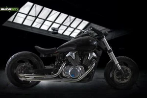Polished Dual Exhaust Pipes For SUZUKI BOULEVARD M109R Boss M109RZ VZR1800 06-23 - Bild 1 von 10