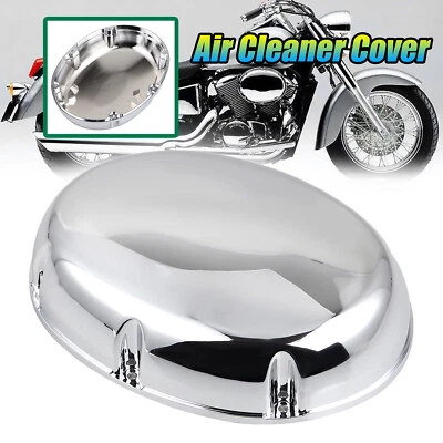 Cubierta de filtro de filtro de aire ABS cromada para Honda Shadow ACE VT400 / VT750 1997-2003 Foto 1 de 4