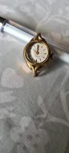 Anker Uhr gold Damen Uhrwerk 17 Jewels Metall ungetestet für Teile Reparatur ! - Bild 1 von 5