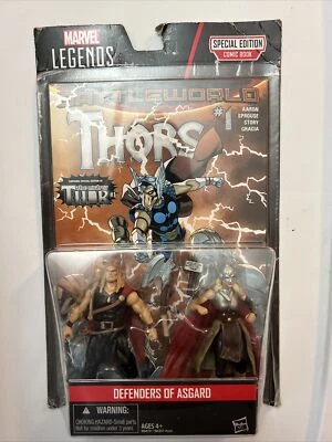 Hasbro Marvel Legends - Defensores de Asgard - Thor Odinson y Jane Foster - NUEVO Foto 1 de 4