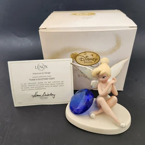Lenox Tinks Glitzer Geschenk Figur Tinker Bell Geburtsstein September Saphir - Bild 1 von 8