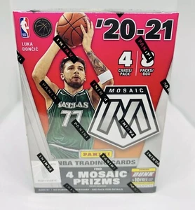 2020-21 Panini Mosaic NBA Basketball Blaster Box 32 Cards New Factory Sealed - Picture 1 of 4