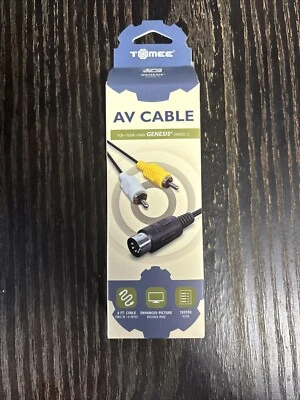 Tomee Standard AV Cable for Sega Genesis 1 - M05028 - Image 1 of 2
