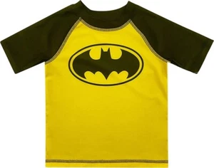 Justice League ☆ Toddler Boys' Batman Rash Guard ☆ DC Comics ☆ Size 2T-3T - Picture 1 of 3