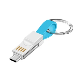USB 3 In 1 Multi-Function Data Line Cable Adapter For Android/Iphone - Picture 1 of 8