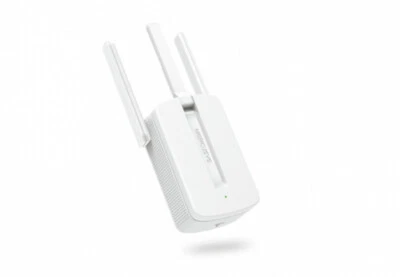 MERCUSYS MW300RE Ripetitore Wi-Fi (300 Mbit/S, Amplificazione Wi-Fi, WPS), 3 x Esterno A - Immagine 1 di 3