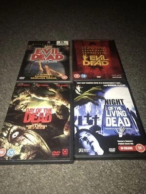 Horror DVD Bundle! Evil Dead/ Day Of The Dead + More! Quick Dispatch! - Image 1 of 2