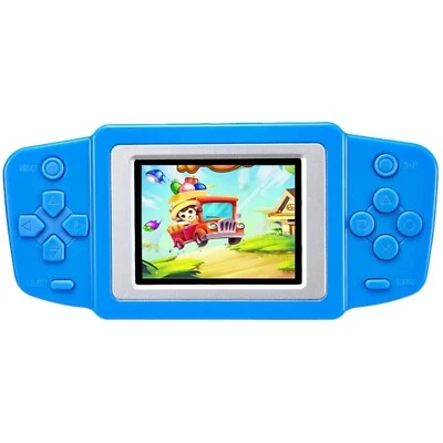 Nostalgische Handheld Spielekonsole mit 218 Vintage Spielen – Blau für Kinder - Bild 1 von 2