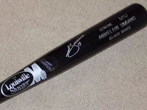 Andrelton Simmons H&B M9 Mazza da gioco firmata acero Atlanta Braves Angels - Foto 1 di 1