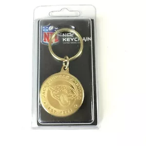 Jacksonville Jaguars NFL Keychain Coin Keyring Highland Mint Made In USA Gift - Picture 1 of 3