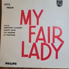 HITS FROM MY FAIR LADY 7" Vinyl Record Rosemary Clooney, Vic Damone++ 1958 Exc