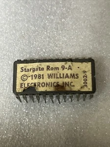 Original Vintage Stargate 9-A Eprom Rom Chip arcade Video game Part F1-17 - Picture 1 of 2