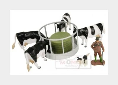 1:32 BRITAINS Accessories Animals Manger Mangiatoia Bestiame Various LC43137 Mod - Image 1 of 2