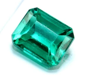 Smeraldo colombiano naturale certificato 10,60 ct taglio smeraldo splendida pietra preziosa sfusa - Foto 1 di 5