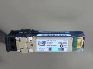 Cisco SFP-10G-SR-S 10GBASE-SR Transceiver, 1-Year Warranty - Foto 1 di 1