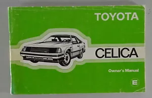 Owner's Manual / Handbook Toyota Celica TA6 from 1983 - Picture 1 of 3
