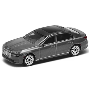 1:72 2024 BMW i7 EV Modellino Auto Pressofuso Giocattolo per Bambini Ragazzi Grigio - Foto 1 di 2