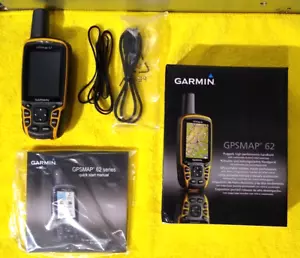 Garmin GPSMAP 62 Handheld GPS Navigator für Wandern Jagd Rucksack - Bild 1 von 10