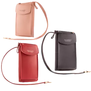 Praktische 2-in-1 Handytasche & Geldbörse zum Umhängen, stilvoll & funktional - Bild 1 von 8