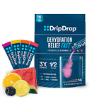 Dripdrop Hydration - Electrolyte Powder Packets - Watermelon, Berry, Orange, Lem
