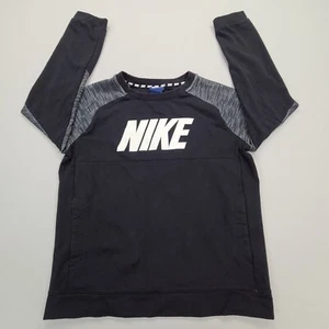 Nike Sweater Boys Extra Large Black Sweatshirt Outdoors Casual Stylish Kids - Picture 1 of 6