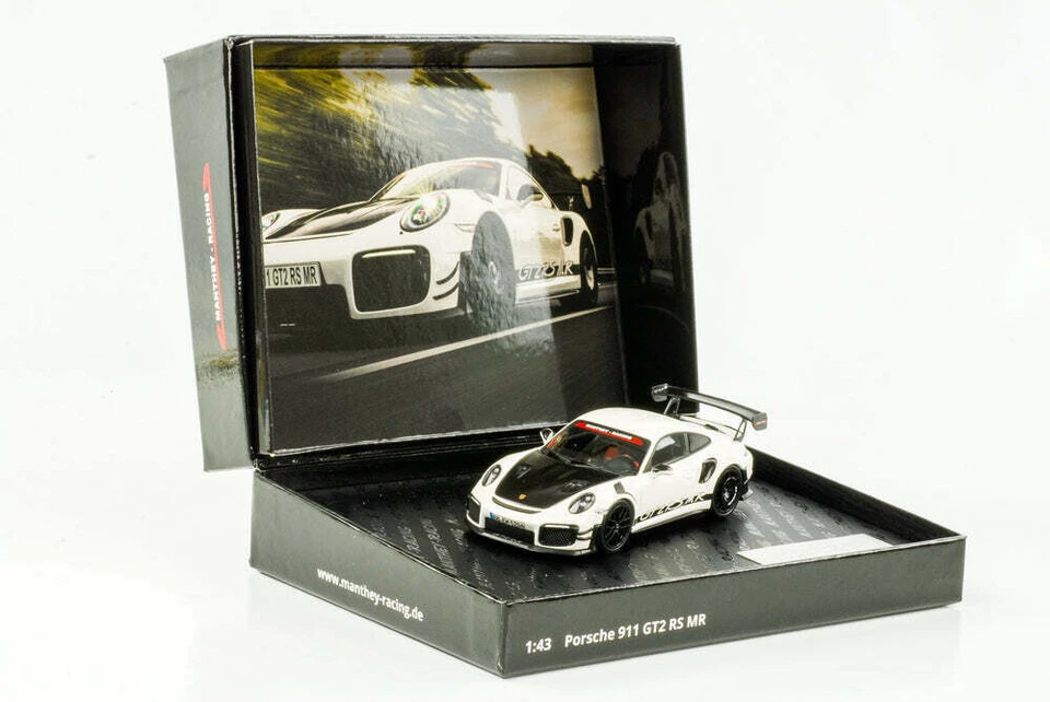 PORSCHE 911 991 II GT2 RS MR MANTHEY RACING BIANCO MINICHAMPS MR-911-GT2RS-4301