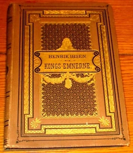 1898 Kong-Emnerne (The Kings Subjects) H/C  219 Pages  Norwegian Text  RARE!! - Picture 1 of 14