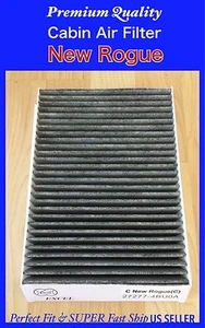 For NEWEST ROGUE CHARCOAL CARBON CABIN FILTER 2014-2020 27277-4BU0A Fast ship!! - Picture 1 of 3
