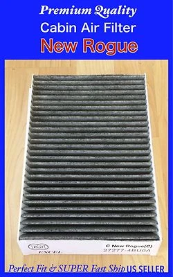 For NEWEST ROGUE CHARCOAL CARBON CABIN FILTER 2014-2020 27277-4BU0A  Fast ship!! - Image 1 of 3