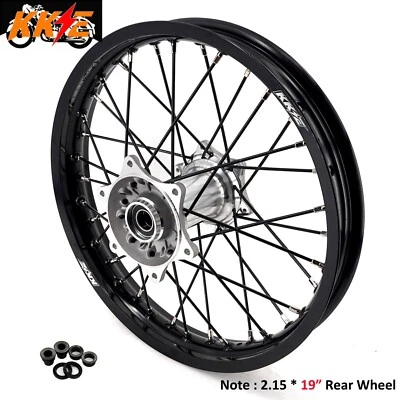 KKE 19" Cast Rear Dirt Bike Wheel for Husqvarna TE TC FE FC  125-501CC 2014-2022 - Image 1 of 4