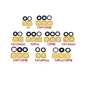 Pegamento de repuesto para lente de cámara trasera para iPhone 11 12 13 14 mini Plus + pro max - Imagen 1 de 29