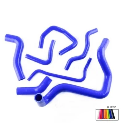 For Audi A3 1.8T S3 TT MK1 Silicone Radiator Hose Coolant Heater Pipe Kit Blue — 第 1/4 张图片