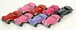 Eight Tootsietoy 2 Inch/5 cm MG Roadsters - Picture 1 of 6
