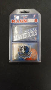 WinCraft Dallas Mavericks 2.5'' x 3.5'' Fridge 2 Magnet Set NBA - Non Auto - Picture 1 of 1