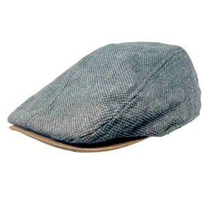 Red Head Brand Men's Wool Cabbie Hat Newsboy Driving Cap Peaky Blinders Twill - Picture 1 of 9
