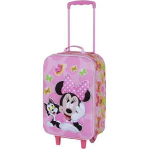 TROLLEY DA VIAGGIO MINNIE DISNEY VALIGIA MORBIDA IN TESSUTO MANICO ALLUNGABILE - Foto 1 di 4